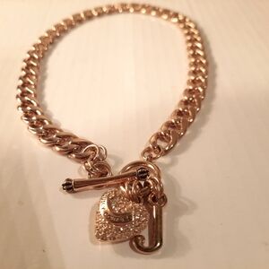 Juicy Cuture Gold Tone Neclase